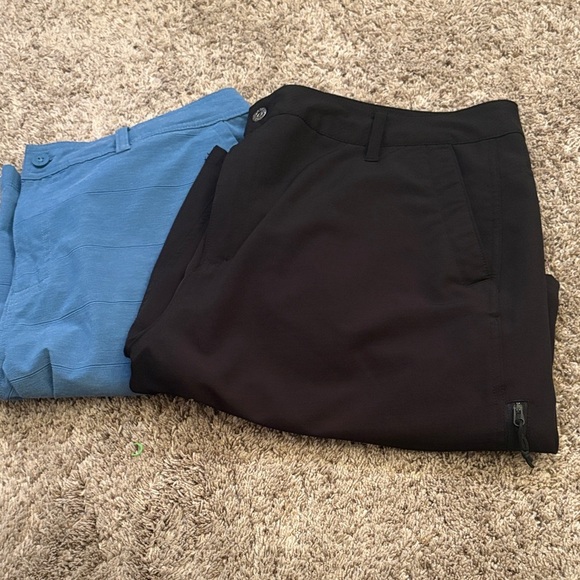Kirkland Signature Men's Shorts - Black and Blue - Picture 1 of 7